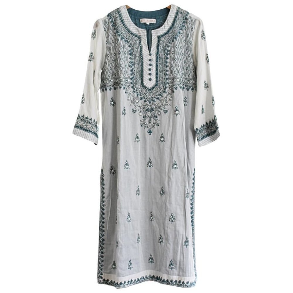 Ritu Kumar - Beautiful Embroidered Kurta Kaftan - Double Layer, Embellished - S